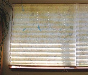 Made From a Map: Window Shade Tutorial